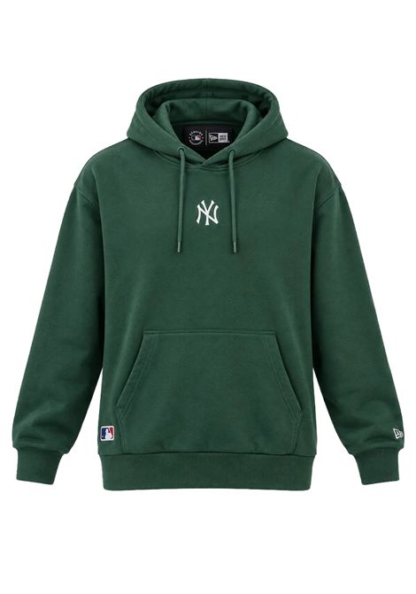 New Era Oversized New York Yankees MLB League Essential Hoodie Green Men NEW ERA | Sweatshirts | 60897398-